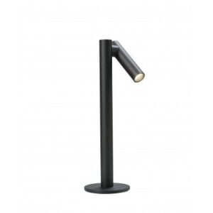 TUBO - Battery lamp, black Aluminium